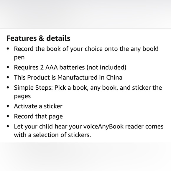 Franklin Discover Read me a book! AnyBook. 15-Hour Edition. - Picture 9 of 9